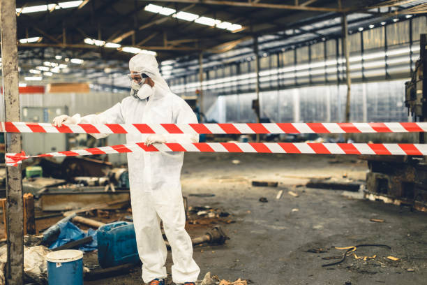 Professional Unattended Death Cleanup technician working in Rutherford, NJ